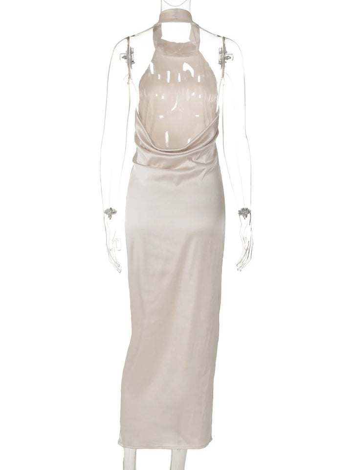 Sexy backless maxi summer dress women bodycon birthday party dress woman clothing elegant vacation evening long dresses vestidos